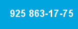 925 863-17-75 925 863-17-75